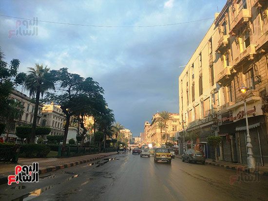 سقوط-أمطار-في-أول-أيام-السنة-بالإسكندرية-(8)