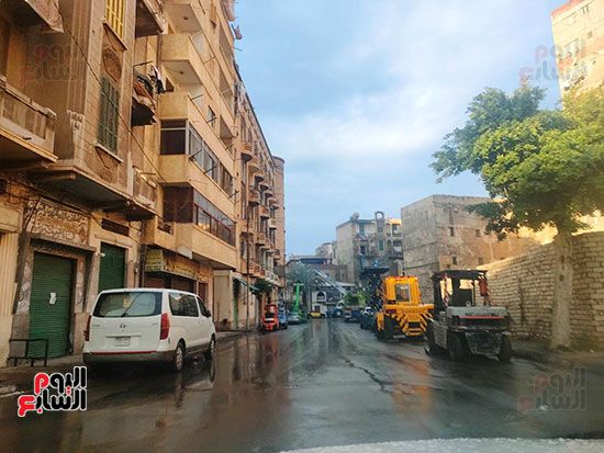 سقوط-أمطار-في-أول-أيام-السنة-بالإسكندرية-(10)