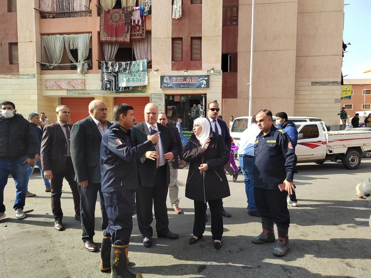 حريق محدود بمركز التدريب المهنى بالأسمرات والمحافظ يتابع حريق محدود بمركز التدريب المهنى بالأسمرات والمحافظ يتابع