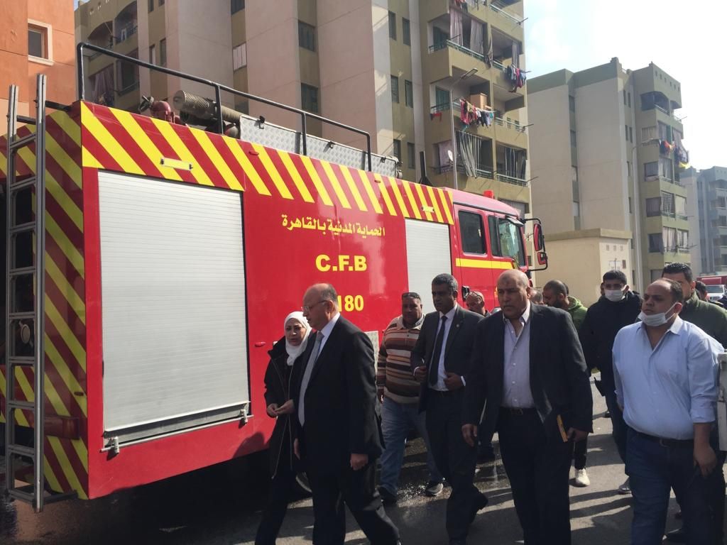 حريق محدود بمركز التدريب المهنى بالأسمرات حريق محدود بمركز التدريب المهنى بالأسمرات