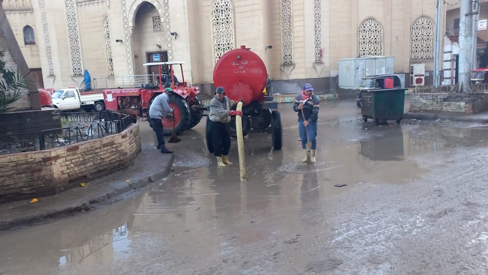 رفع مياه الامطار بالبرلس رفع مياه الامطار بالبرلس