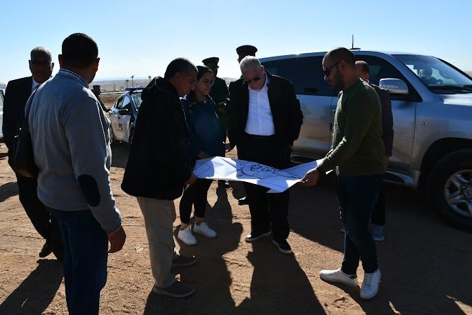 محافظ جنوب سيناء يتفقد القرية التراثية محافظ جنوب سيناء يتفقد القرية التراثية