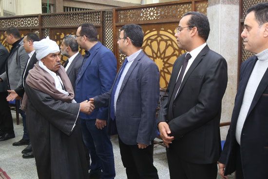 عزا الزميل الراحل علام عبد الغفار (1) عزا الزميل الراحل علام عبد الغفار (1)