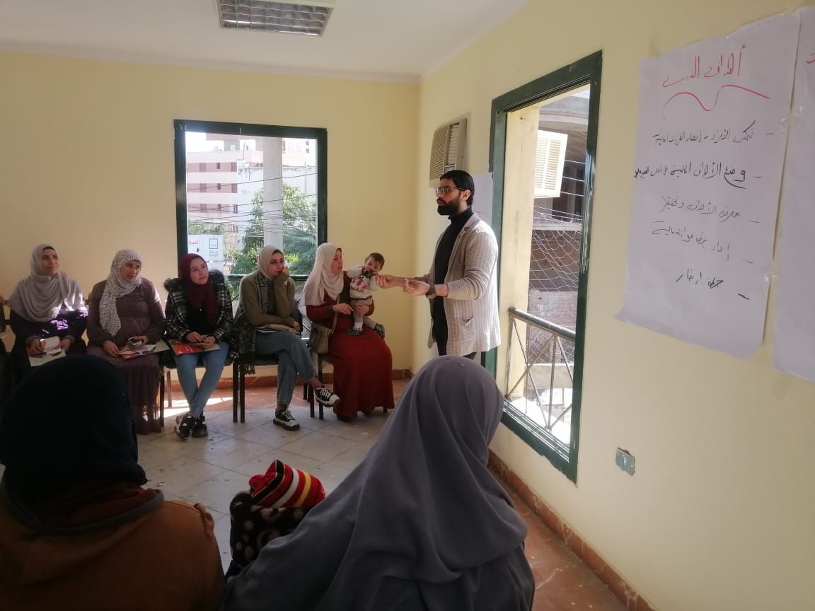 جانب من الحجضور بالدوورة بحياة كريمة جانب من الحجضور بالدوورة بحياة كريمة