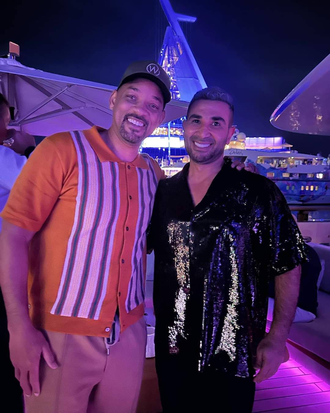 سعد مع ويل سميث سعد مع ويل سميث