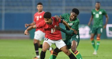 المنتخب الأولمبى يهزم زامبيا 2 - 0 وينتظر موقعة مثيرة بالإياب