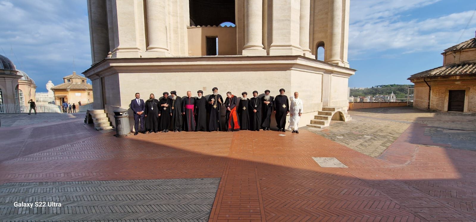 قداسة البابا فى زيارة مزار القديس بطرس قداسة البابا فى زيارة مزار القديس بطرس