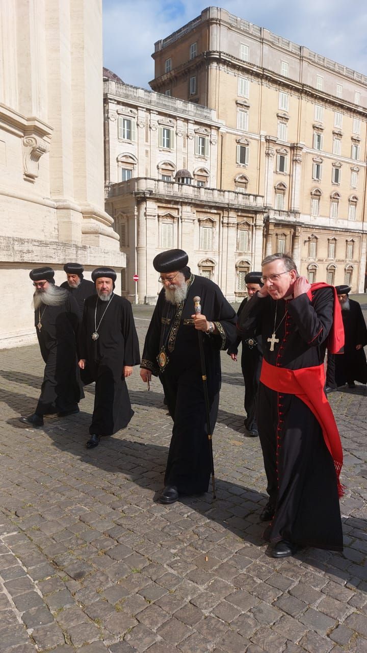 البابا تواضروس يزور مزار القديس بطرس البابا تواضروس يزور مزار القديس بطرس