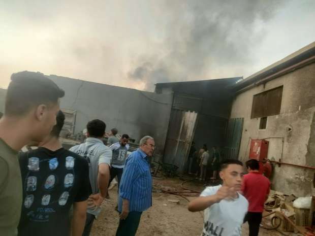 جانب من موقع الحريق (3) جانب من موقع الحريق (3)
