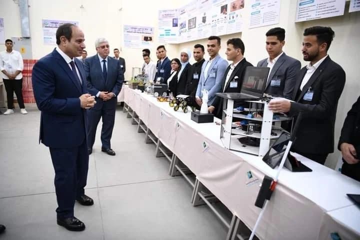 تفقد الرئيس السيسى تفقد الرئيس السيسى