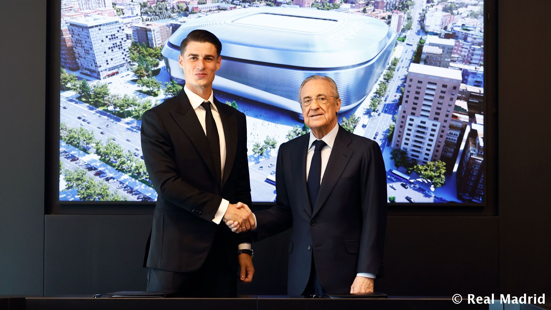 رئيس ريال مدريد وكيبا رئيس ريال مدريد وكيبا