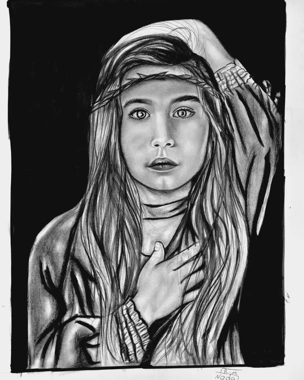 رسمه متميزة لفتاة رسمه متميزة لفتاة