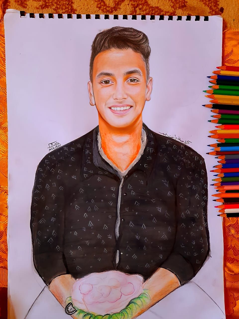 رسمه لشاب رسمه لشاب