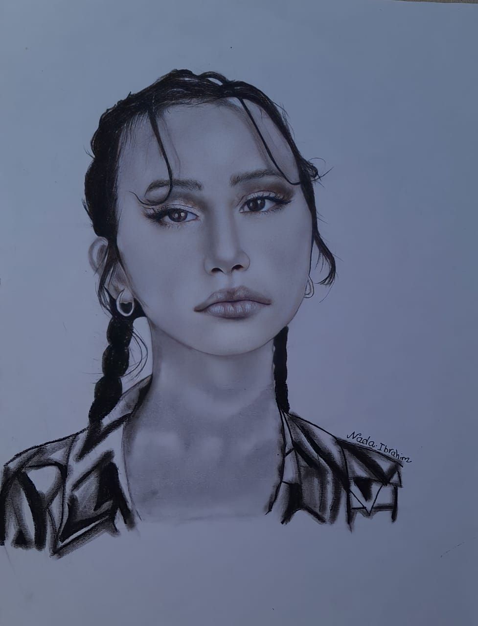 رسمه لفتاة متميزة_1 رسمه لفتاة متميزة_1