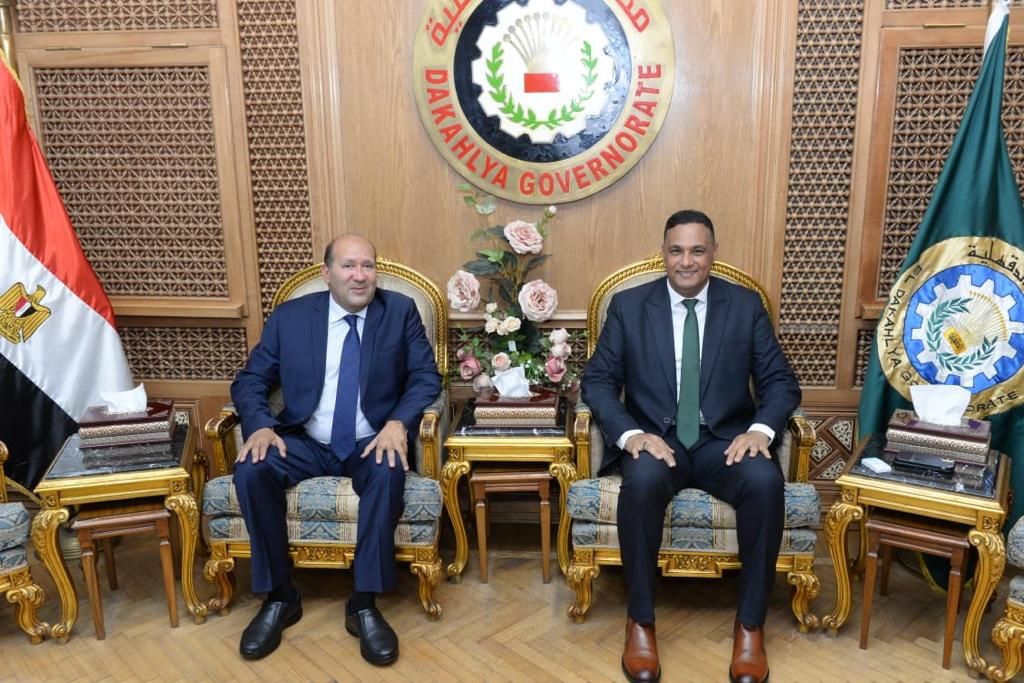 محافظ الدقهلية ومساعد وزيرة التخطيط محافظ الدقهلية ومساعد وزيرة التخطيط
