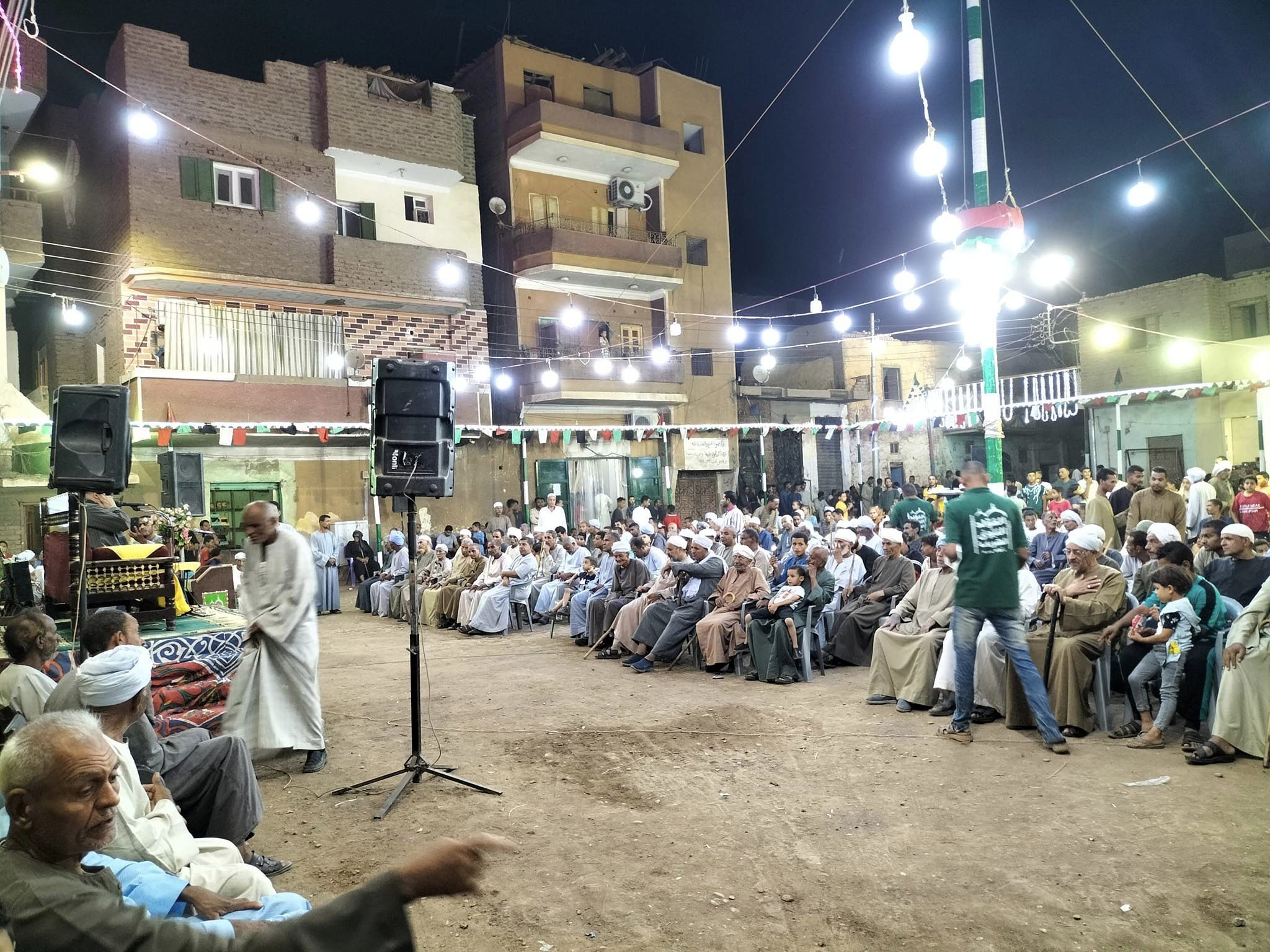 حضور مميز للإحتفال بالليلة الختامية للمولد حضور مميز للإحتفال بالليلة الختامية للمولد