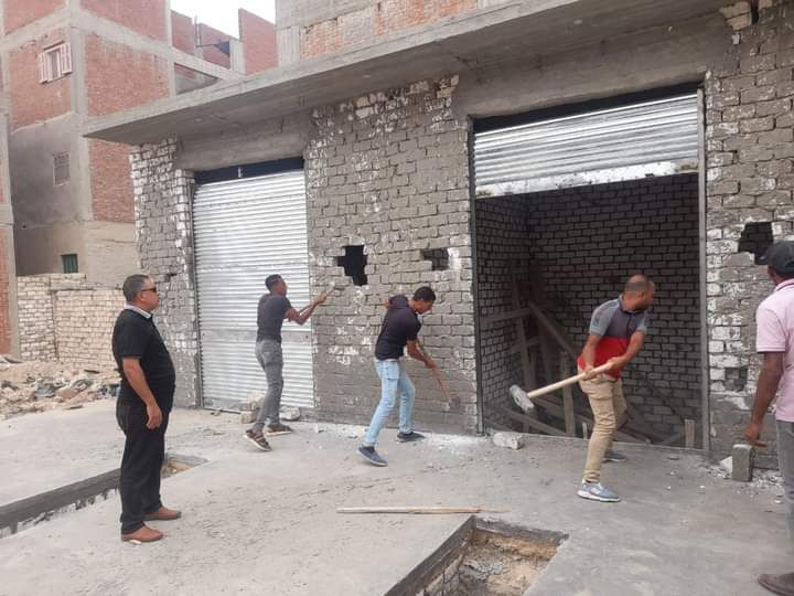 إزالة محلات مخالفة في العامرية بالإسكندرية إزالة محلات مخالفة في العامرية بالإسكندرية