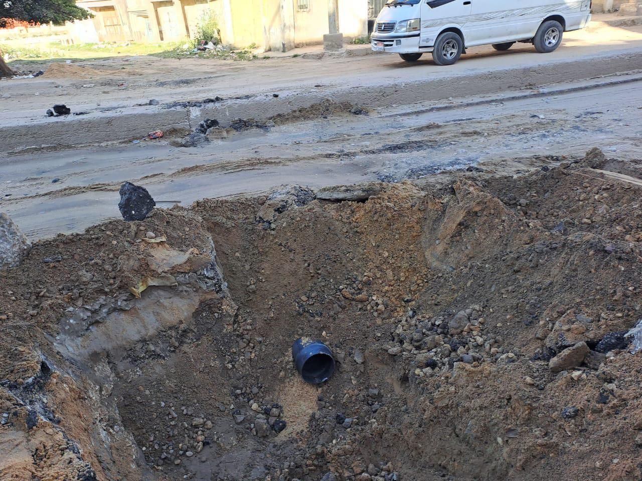 جانب من انشاء صفايات الأمطار ببلطيم جانب من انشاء صفايات الأمطار ببلطيم
