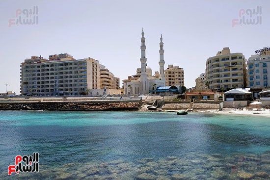 طقس مطروح. أجواء ربيعية البحر هادئ والطبيعة ساحرة طقس مطروح. أجواء ربيعية البحر هادئ والطبيعة ساحرة