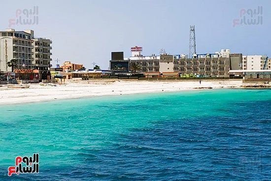 شاطئ الليدو وهدوء ما قبل المصيف شاطئ الليدو وهدوء ما قبل المصيف