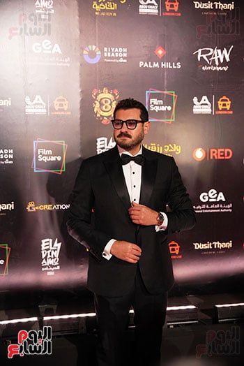 عمرو يوسف ريد كاربت فيلم ولاد رزق 3 عمرو يوسف ريد كاربت فيلم ولاد رزق 3