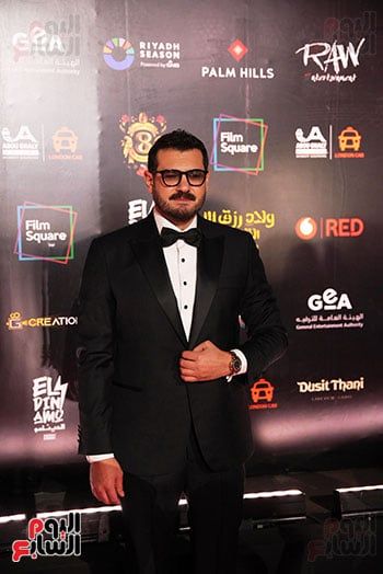 عمرو يوسف على ريد كاربت ولاد رزق 3 (1) عمرو يوسف على ريد كاربت ولاد رزق 3 (1)