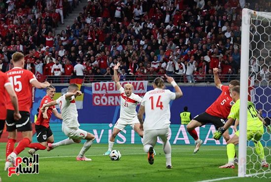 جانب من المباراة جانب من المباراة