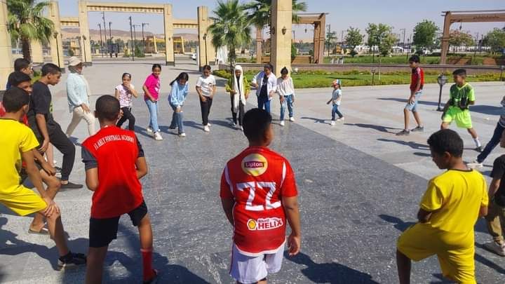 تنشيط الرياضة بالأحياء السكنية داخل أسوان (4) تنشيط الرياضة بالأحياء السكنية داخل أسوان (4)