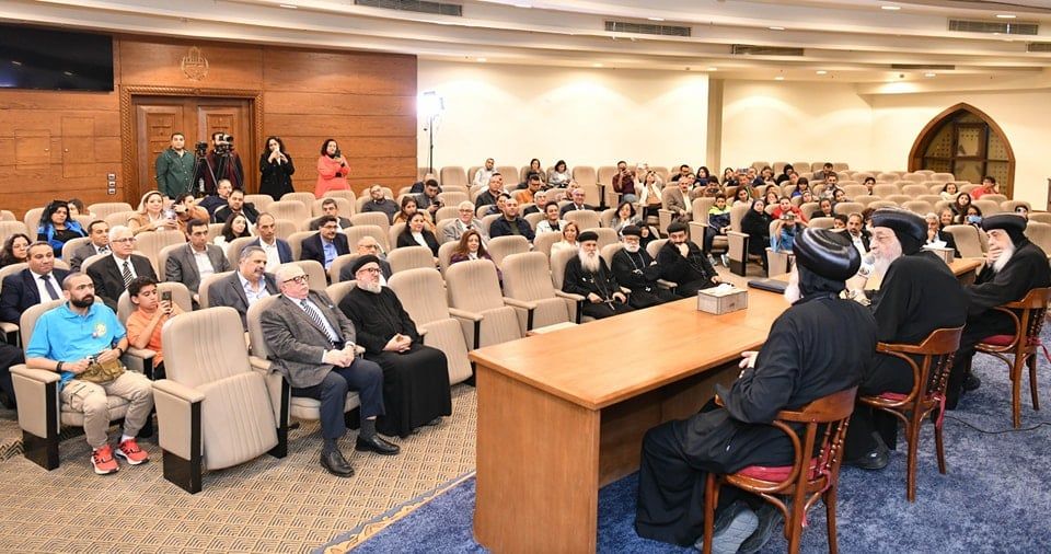 حفل تخريج دفعتين من معهد تاريخ الكنيسة بالمعادى (3) حفل تخريج دفعتين من معهد تاريخ الكنيسة بالمعادى (3)
