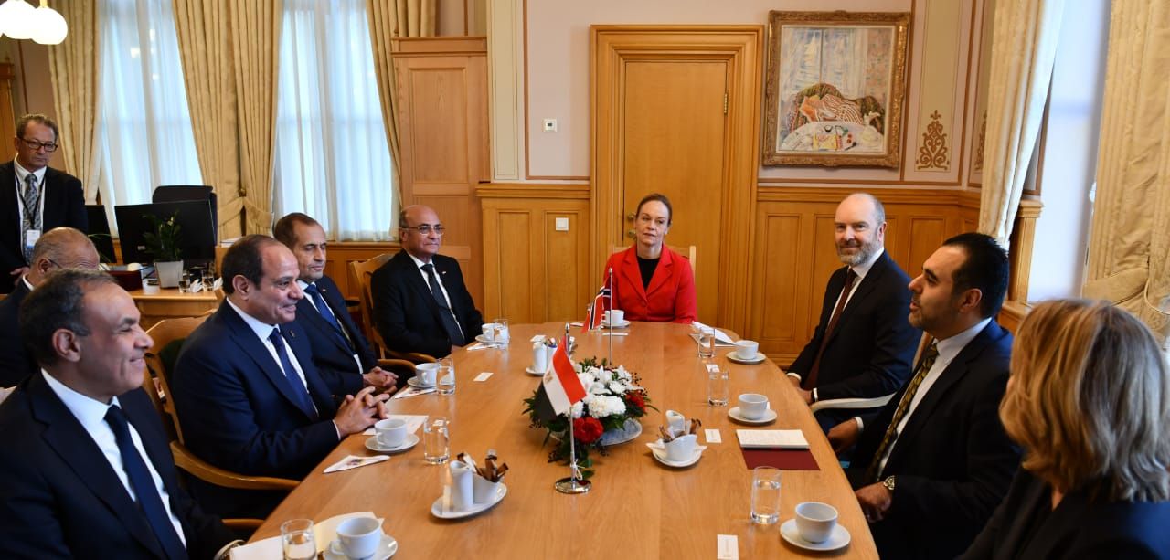 زيارة الرئيس السيسى للنرويج (2) زيارة الرئيس السيسى للنرويج (2)