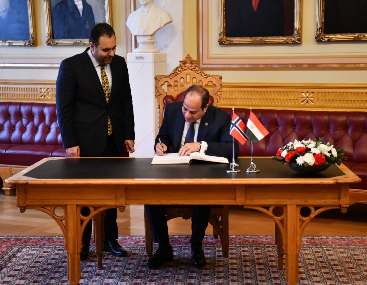 زيارة الرئيس السيسى للنرويج (1) زيارة الرئيس السيسى للنرويج (1)