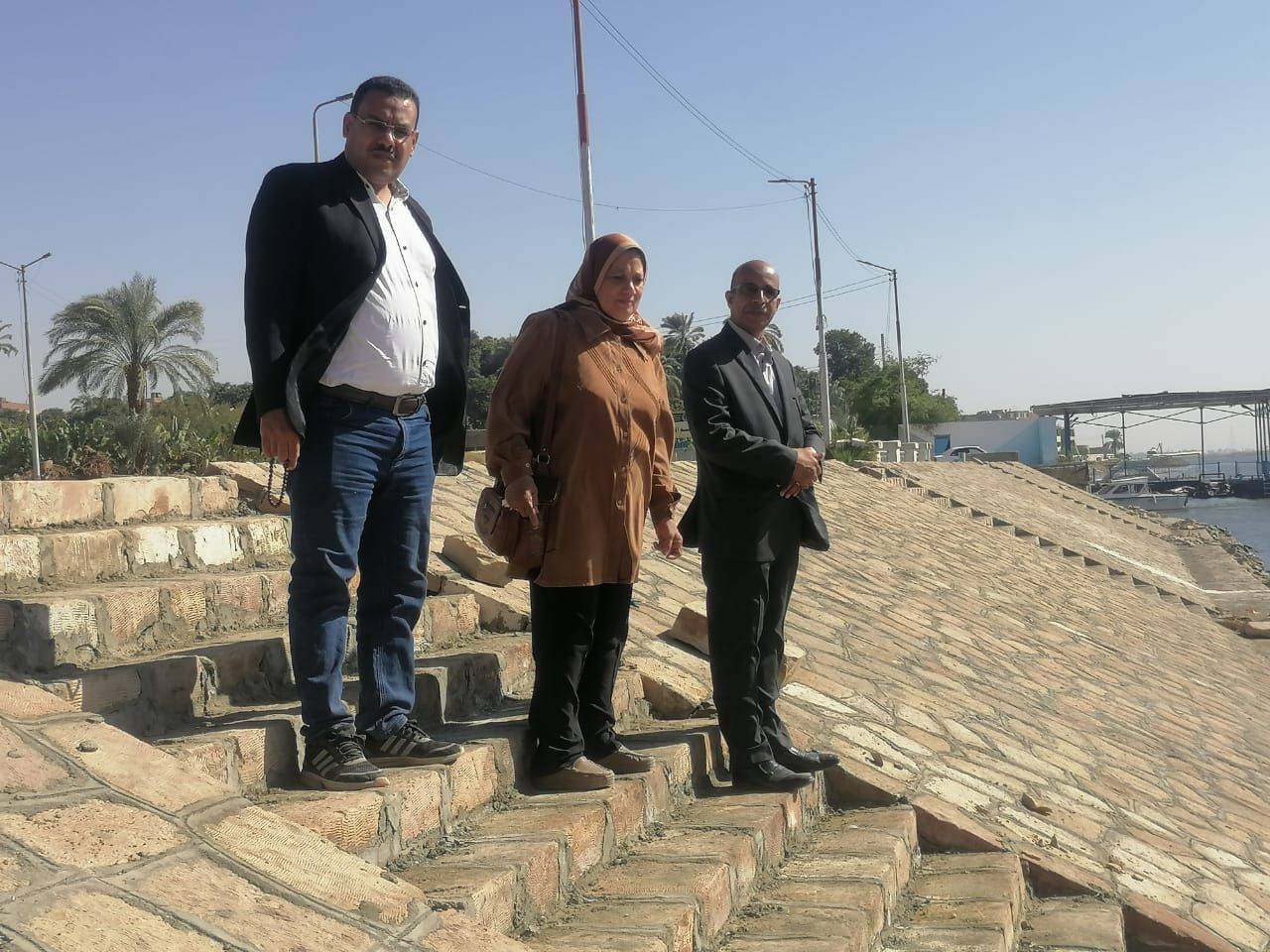 متابعة مجرى نهر النيل بالجنوب والتطوير والأعمال الجارية عليه متابعة مجرى نهر النيل بالجنوب والتطوير والأعمال الجارية عليه