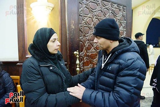 محمد محيى يقدم واجب العزاء فى عدوية محمد محيى يقدم واجب العزاء فى عدوية