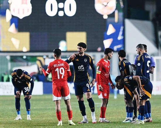 مباراة الأهلى وشباب بلوزداد فى الجزائر مباراة الأهلى وشباب بلوزداد فى الجزائر