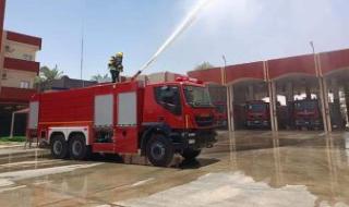 السيطرة على حريق هائل بحظيرة ماشية فى المنوفية