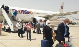 مطار مرسى علم الدولى يستقبل 38 رحلة طيران دولية أوروبية