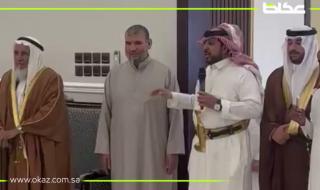 #فيديو | بعد تكفلهم بالضيافة والاحتفال بزفاف نجله في مركز #بلّحمر.. والد العريس المصري محمد عرفة يشكر عبر كل من شاركهم الفرحة: أنتم أهل الشيم والكرامة. توفيق الأسمري