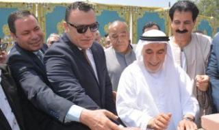 وضع حجر أساس معهد ديني نموذجي بقرية ديو الوسطي بالسنبلاوين
