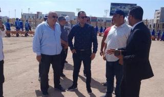 رئيس جهاز "دمياط الجديدة " يتفقد أعمال المرافق بمنطقة بيت الوطن