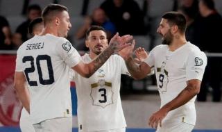 بهاتريك ميتروفيتش.. صربيا تحقق الفوز على ليتوانيا في تصفيات يورو 2024