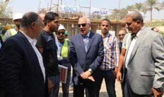 محافظ الجيزة يتابع إنشاء محاور مرورية بمراكز أبو النمرس والحوامدية والبدرشين