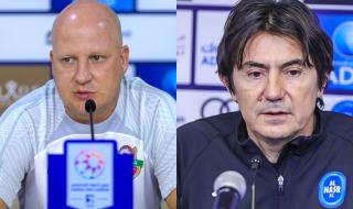 قبل ديربي دبي .. ماذا قال مدربا النصر وشباب الأهلي؟