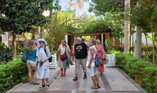 الحديقة النباتية بأسوان تسجل زيارة 12 ألف سائح خلال أكتوبر.. صور