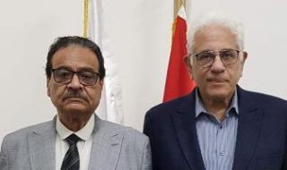 المرشح الرئاسى فريد زهران يلتقى حسام بدراوى للحوار حول الانتخابات الرئاسية