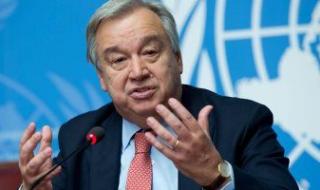 جوتيريش: يجب تأمين دخول المساعدات الإنسانية إلى قطاع غزة