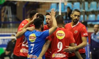 فوز الأهلى والزمالك فى سادس جولات الدور الثانى بدورى رجال الطائرة