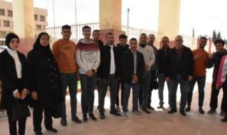 40 طالبا يتنافسون فى مسابقة دورى المعلومات بجامعة السادات