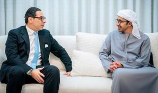 عبدالله بن زايد يثمن دور قبرص في مبادرة الممر البحري لإيصال مساعدات إلى غزة