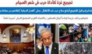 تجويع غزة كأداة حرب فى شهر الصيام على يد الصهاينة.. برلماني