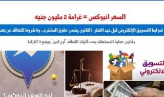 "السعر إنبوكس" = غرامة 2 مليون جنيه.. ضوابط التسويق الإلكترونى.. برلمانى